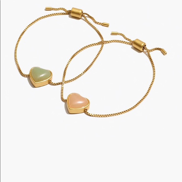 Madewell Heart Rock Friendship Bracelet Set - Picture 5 of 5